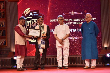 ABP Ananda honours Sister Nivedita University with the 